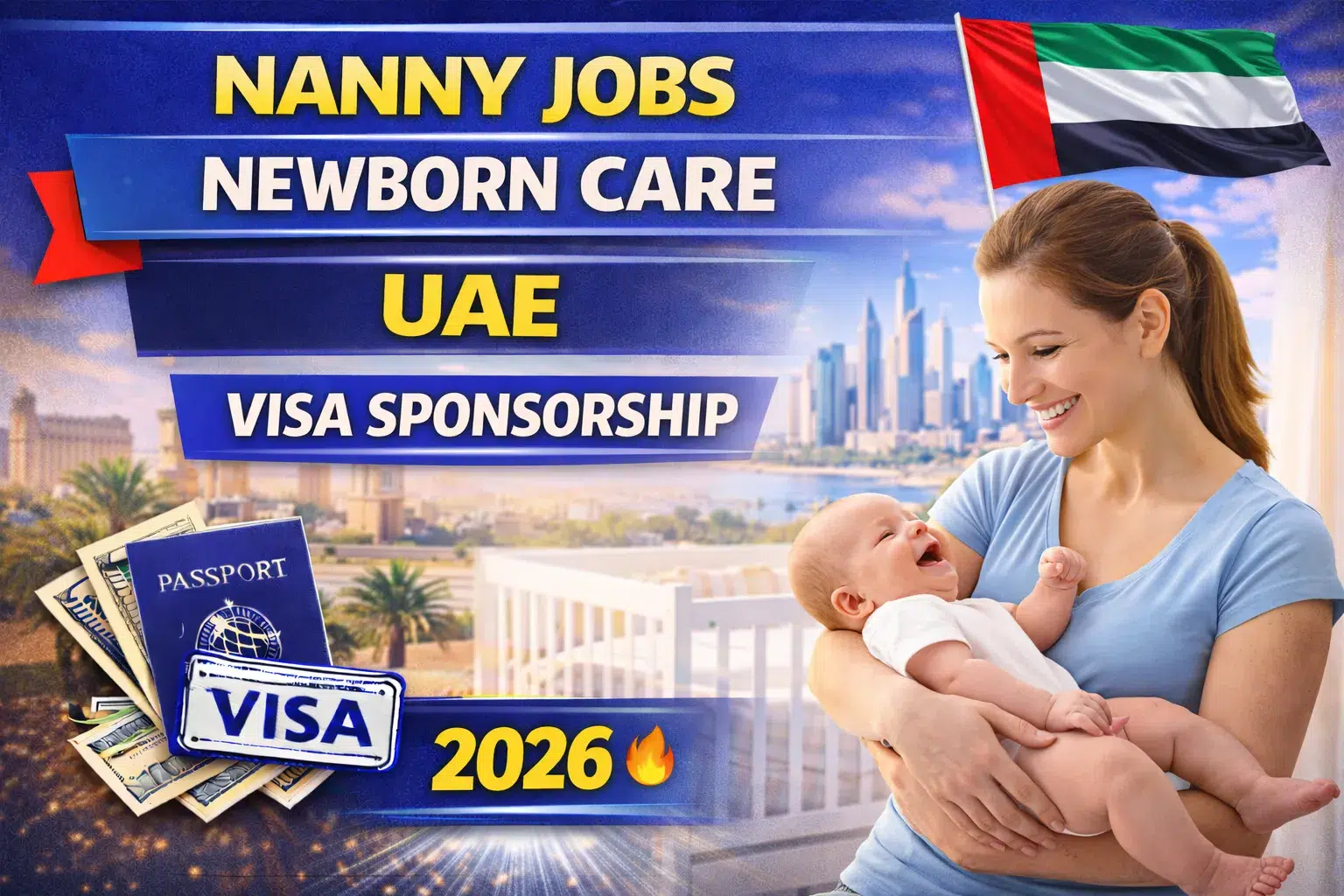 Maid and Nanny Jobs in Dubai with Visa Sponsorship 2026